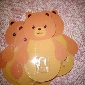 2 Teddy Bear Style Holder