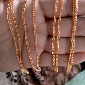 4 Chain For Women Gold