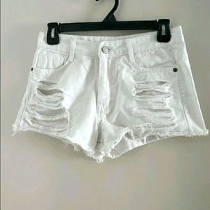 Beautiful White Shorts