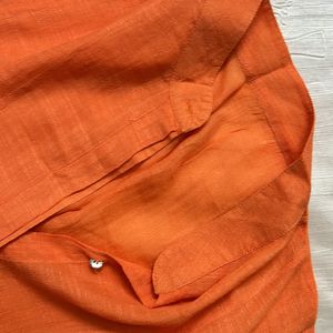 Mandarin Collar A-line Kurta