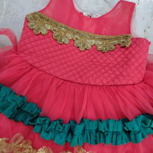 Pink Kids Frock