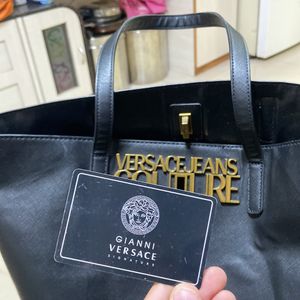 versace jeans couture original tote bag