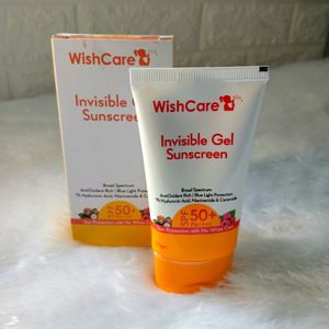 Wishcare Invisible Gel Sunscreen