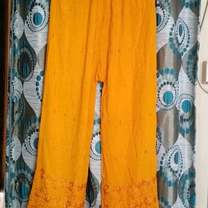 Mustard Colour Palazzo