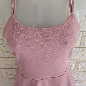 Ginger Baby Pink Skater Dress