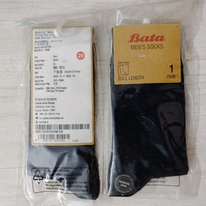 Bata New Socks Combo-2 Formal Wear(Dark Blue).