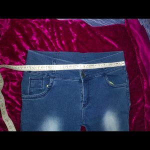 Women Jeans Skin Fit High Waist