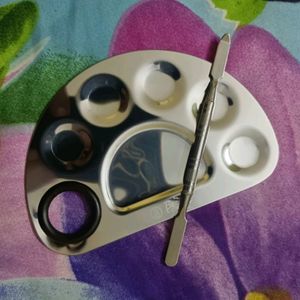 Makeup Mixing Plate