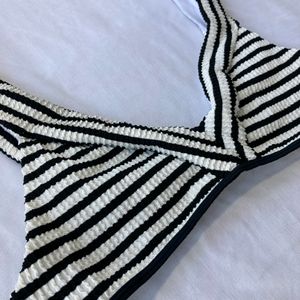 River Island Striped Bra Top