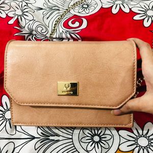 Allen Solly Nude Bag