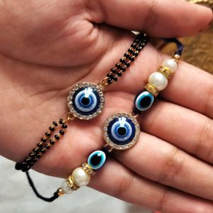 Evil Eye Rakhi Combo