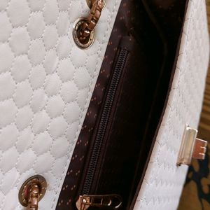 White Sling Bag