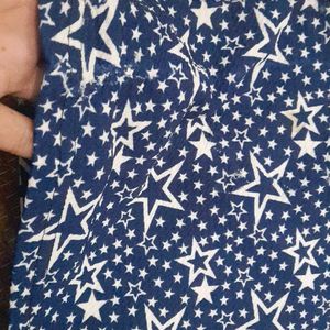 Navy Blue Top With White Stars 🌟 🤩