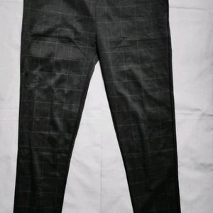 Black Stylish Checkered pant