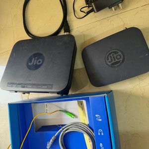 Jio Set Top Box Remote & Router