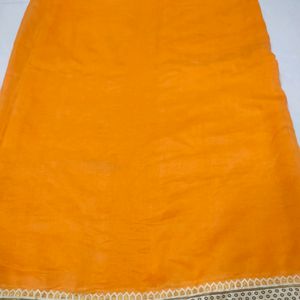 Cotton Saree🧡