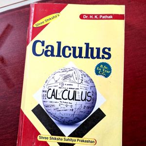 Calculus Book By Dr. H. K. Pathak