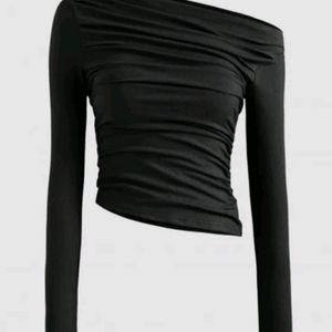 Asymmetrical Full Sleeves Top (Brand New).