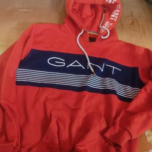 Red Gant Hoodie For Both Men And Women