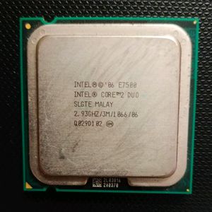 Intel Core 2 Duo Processor E7500 With Fan