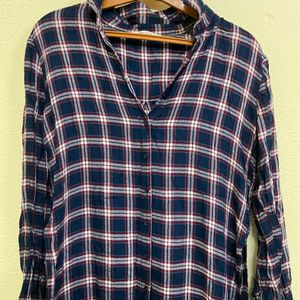 Checkered Long Shirt