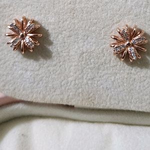 Giva Rose Gold Floral Dreams Studs