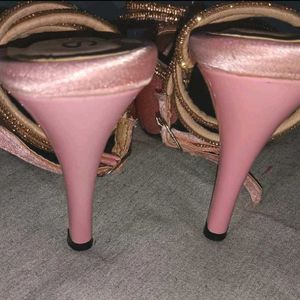 Pink Rhinestone Heels 🩷🪽