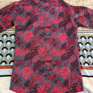 Printed 5Sleeve Shirt