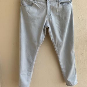 Denim Light Blue Jeans For Women , Size 32