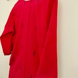 Red Kurta