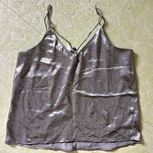 Grey Shiny Party Wear