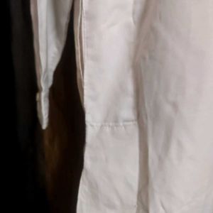 Mens White Plain Kurta