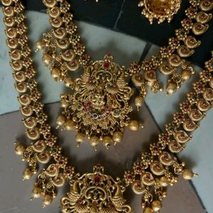 Ruby Gold Jewellery Set