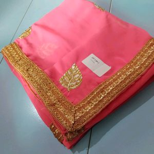 Bridal Saree With Unstitched Blouse