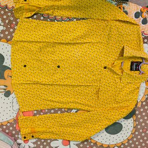 Good Condition Yellow Full Shirt