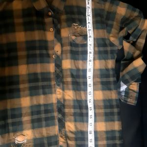 Checked Cotton Shirt For Boys