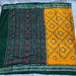 Pure Cotton Odisha Weave Handloom Saree