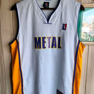 NBA Metal Basketball Sleeveless Jersey