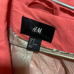 H&M Pink Blazer