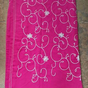 Magenta Saree