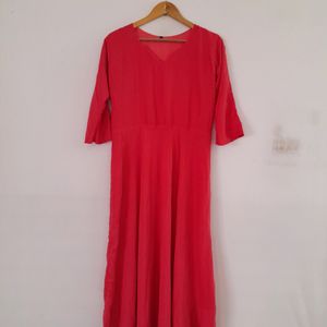 Coral Kurta Set (Women's)