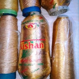 Silk Zari Threads For Embroidery