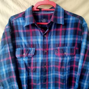 Blue Flannel Shirt