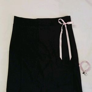 Black A Line Small Skirt