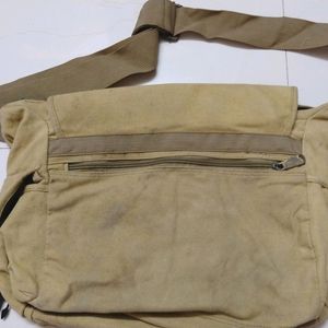 Khaki Coloured Hand Bag