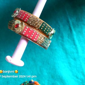 Designer Multicolour Bangle Set