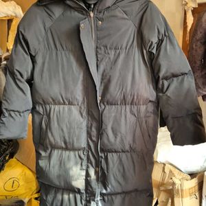 Black Long Puffer Jacket