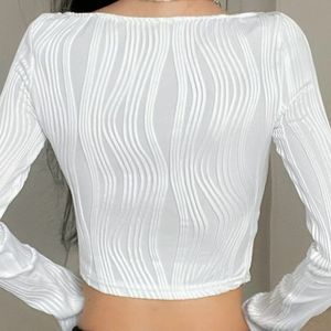 Solid Wavy Top