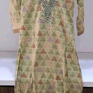 English Colour Kurti N Pant