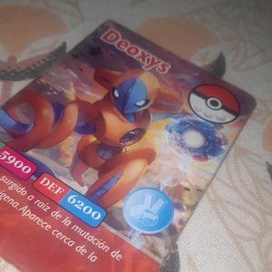 Deoxys Pokemon Card💫